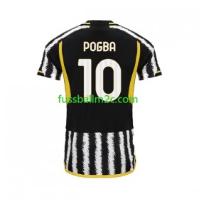 Fußballtrikots Juventus Paul Pogba 10 Heim Trikotsatz 2023-2024